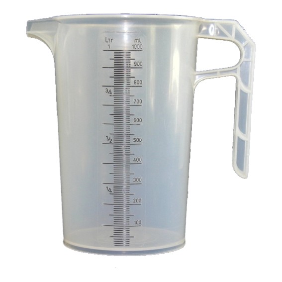 1L Calibrated Chemical Measuring Jug For Agrochemicals