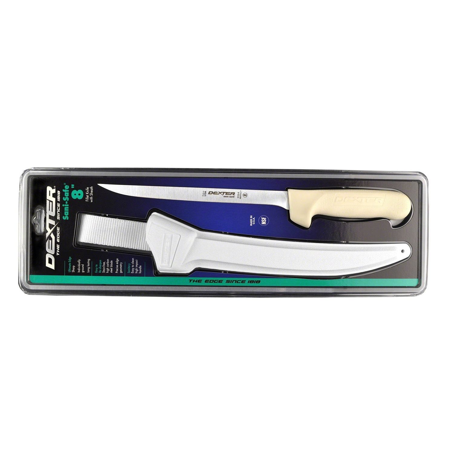 Dexter Russell Knives Dexter Russell Filleting Knife + Sheath 20cm